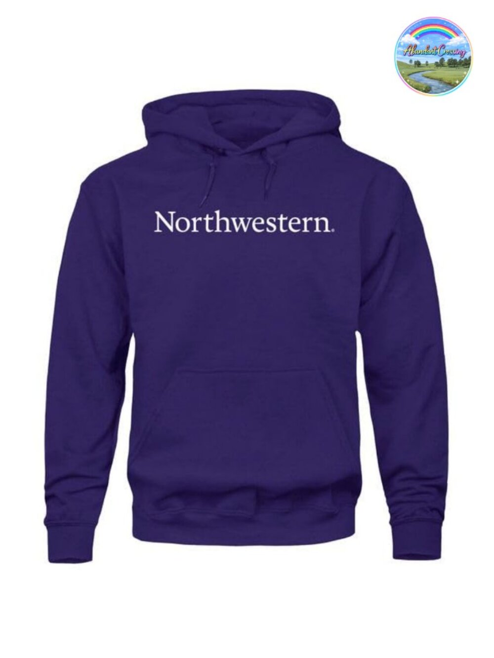 Unisex Cotton Blend Hooded Sweatshirt Heritage Logo